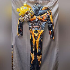 Transformers Bumblebee Muscle Child's Costume Small Halloween Padded Muscles